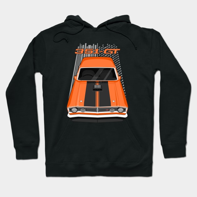 Ford Falcon XY GTHO Phase 3 - Orange Hoodie by V8social